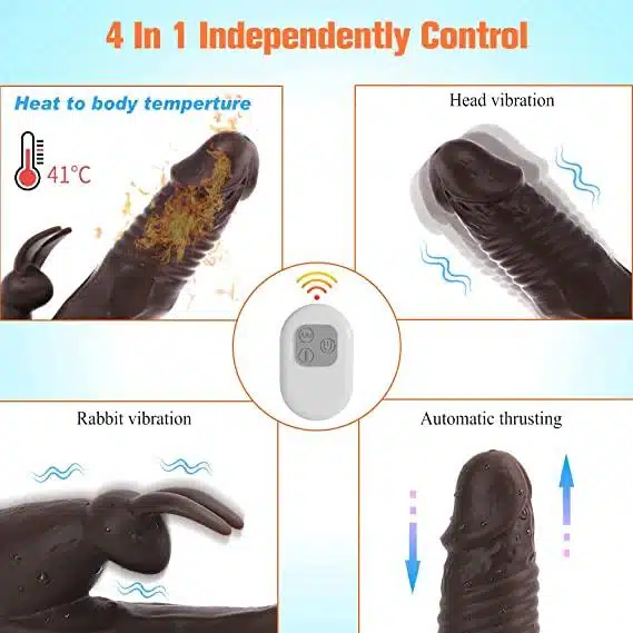 Rabbit Dildo Vibrator - Image 2