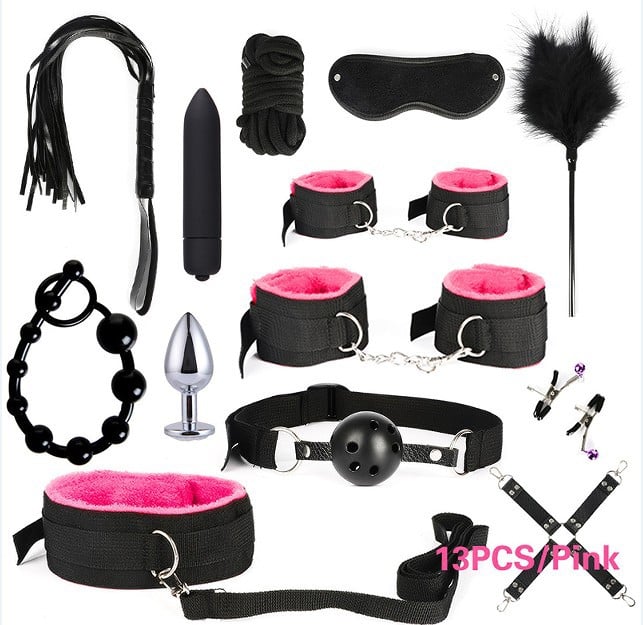 13 in 1 Complete Set of BDSM Kit