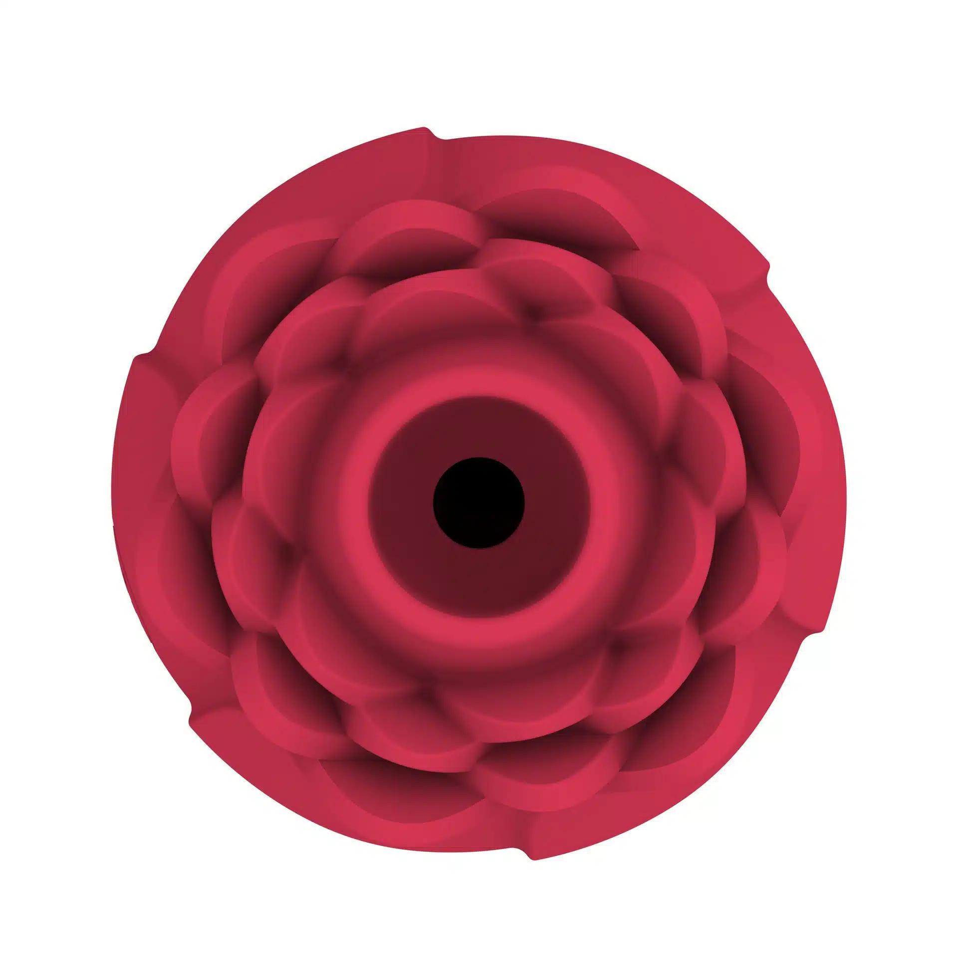 Rose vibrator with handle Rose Sucker Clitoral with Magic Wand Handle - Image 3