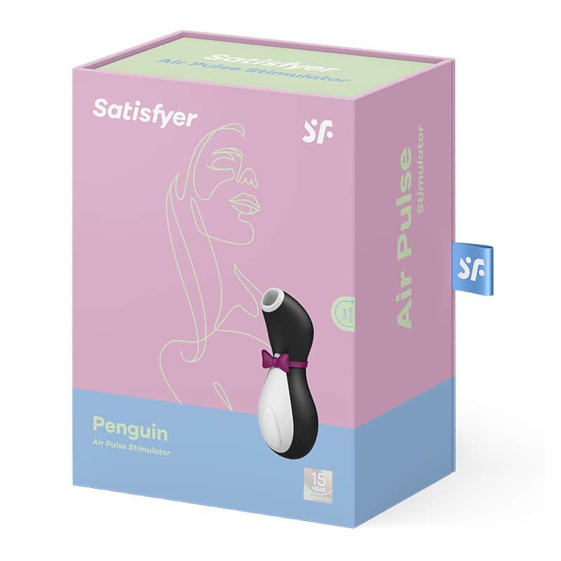 Satisfyer Penguin Sucker Vibrator Air Pulse Clitoral Stimulator - Image 3
