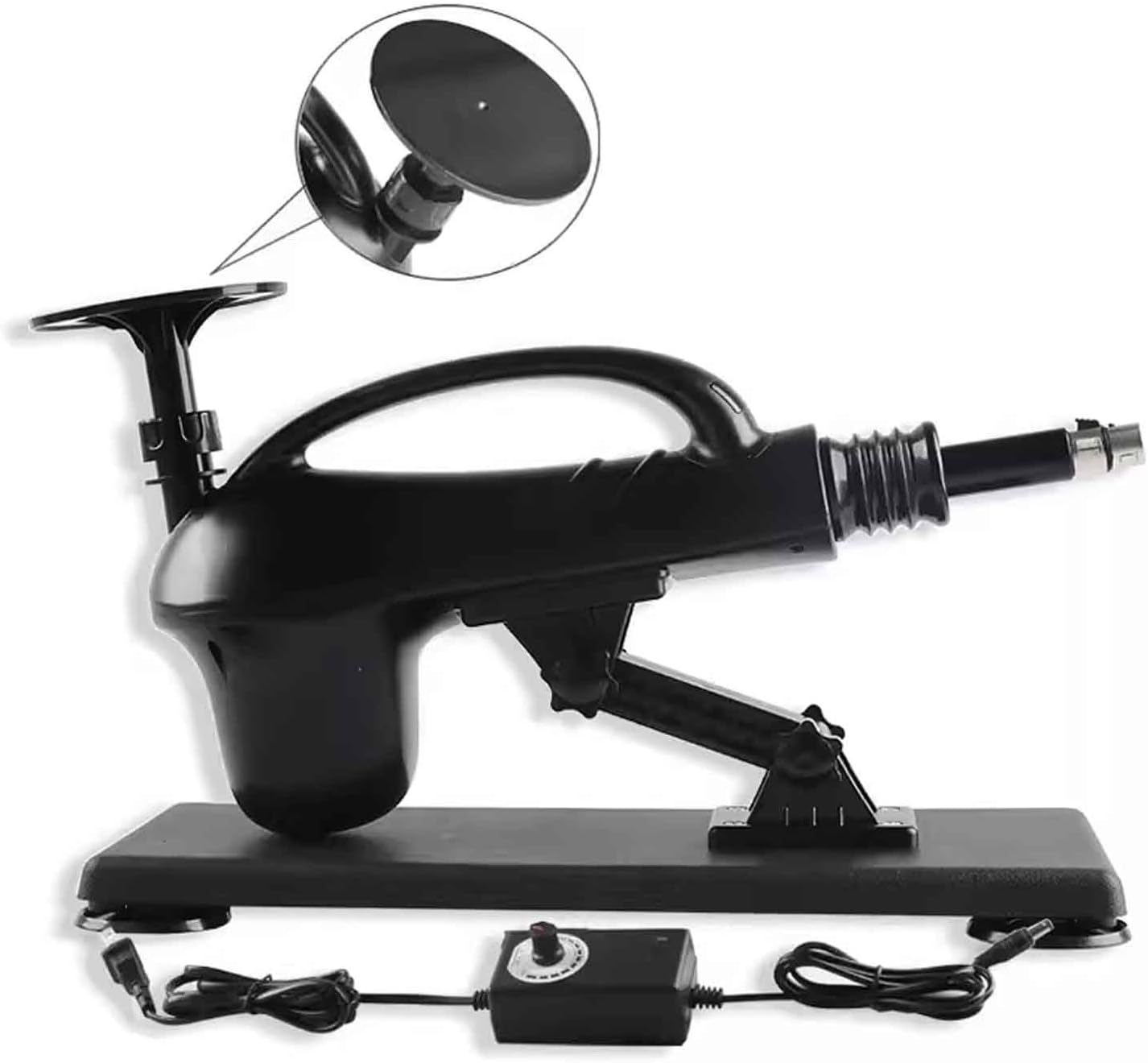 Unisex Automatic Sex Machine With Adjustable Speed and Multiple Attachments. - Image 4