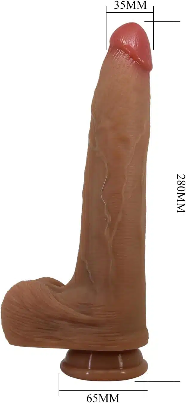 PrettyLove Adley 11 inches Silicone Dildo - Image 3