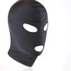 Black Full Face Hood Mask Strech Ski Mask